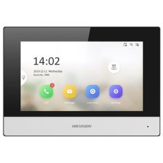   Hikvision DS-KH6320-WTE1 (B) IP video-kaputelefon beltéri egység, 7 LCD kijelző, 1024x600 felbontás, WiFi