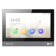   Hikvision DS-KH8381-TE1 IP video-kaputelefon beltéri egység, 7 IPS kijelző, 1024x600 felbontás, PoE