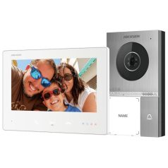   Hikvision DS-KIS707EY Kétvezetékes IP video-kaputelefon szett: kültéri, beltéri
