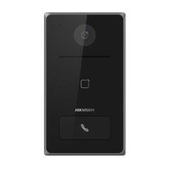   Hikvision DS-KV6133-WME1 Egylakásos IP video-kaputelefon kültéri egység, kártyaolvasóval, IR-megvilágítás, WiFi, PoE