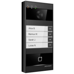   Hikvision DS-KV8114-NWE1 IP video-kaputelefon kültéri egység, WiFi, arcfelismerés, Mifare kártyaolvasó, Bluetooth