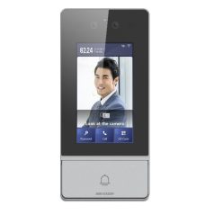   Hikvision DS-KV9503-WBE1 Társasházi IP video-kaputelefon kültéri egység, arcfelismerés/kártyaolvasó, IPS kijelzővel