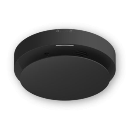 Hikvision DS-PD451SMK-WE/Black Kombinált füst- és hőérzékelő, Ax Pro központokhoz, 868 MHz, 2x CR123A, fekete
