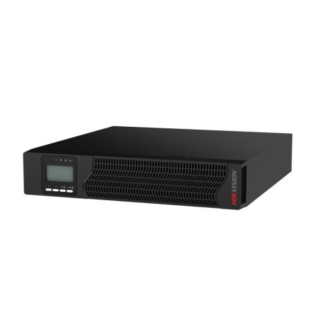 Hikvision DS-UPS02K48-R/TJS/EU/IEC Szünetmentes tápegység, 2000 VA/1800 W, 4 db beépített akkumulátor 12V/9Ah, rackbe szerelhető