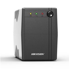   Hikvision DS-UPS1000 Szünetmentes tápegység, 1000 VA/600 W, beépített akkumulátor 12V/9Ah, 2 db Schuko(DIN)