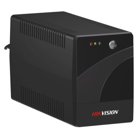 Hikvision DS-UPS1200-R Szünetmentes tápegység, 1200 VA/720 W, beépített akkumulátor 12V/9Ah, 4 db Schuko(DIN)