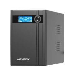   Hikvision DS-UPS2000/GER Szünetmentes tápegység,2000 VA/1200 W,LCD kijelző,2 db beépített akkumulátor 12V/9Ah,4db Schuko(DIN)