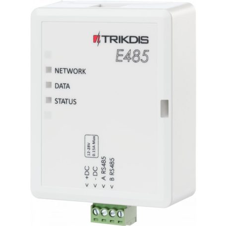 TRIKDIS E485 Ethernet kommunikációs modul G16 és G16T kommunikátorokhoz