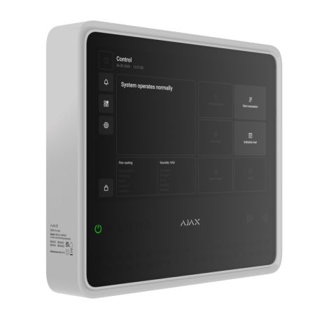 Ajax EN54-FIRE-HUB-WHITE EN54 Fire Hub tűzjelző központ, vezeték nélküli, fehér