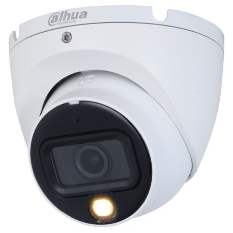 Dahua HAC-HDW1500TLM-IL-A-0280B-S2 5 MP Full-color HDCVI DWDR fix IR/láthatófény dómkamera, SMDplus, mikrofon, koax audio