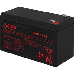   Pulsar HPB9-12-4.8 Akkumulátor 12V 9Ah, HPB széria, T1 (F1) csatlakozó