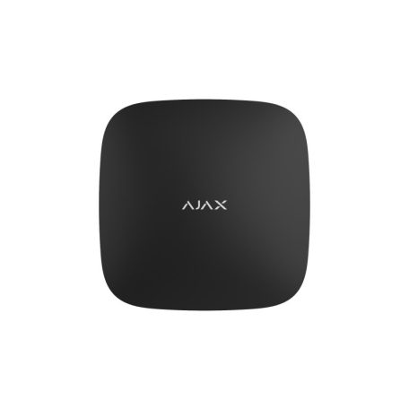 Ajax HUB-2-4G-BLACK Hub 2 vezeték nélküli riasztóközpont, 4G, 3G, 2G és Ethernet, riasztás kiegészítése képpel, fekete