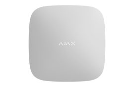 Ajax HUB-4G-WHITE Hub vezeték nélküli riasztóközpont, 4G, Ethernet, fehér