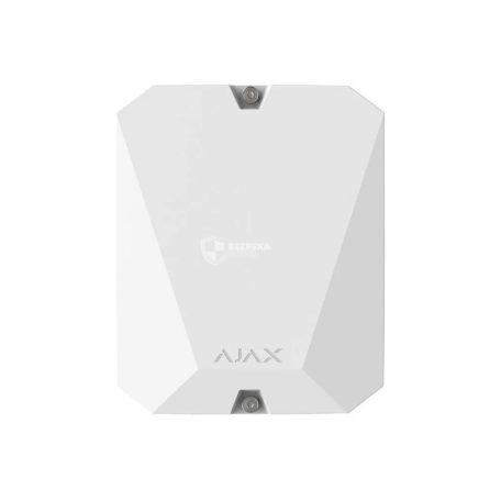 Ajax HUB-HYBRID-4G-WHITE Hub Hybrid riasztóközpont, vezetékes és vezeték nélküli kommunikáció, 4G, 3G, 2G és Ethernet, fehér