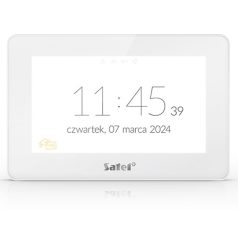   Satel INT-TSH2R-W 7 érintőképernyős kezelő, fehér, Mifare hitelesítés