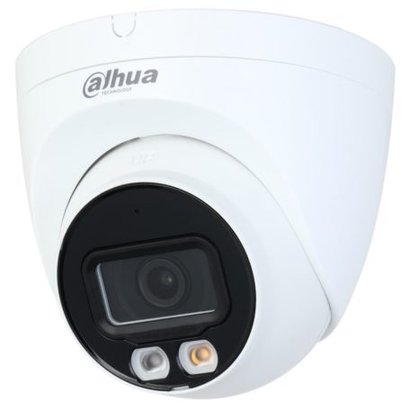 Dahua IPC-HDW2249T-S-IL-0280B 2 MP WizSense Full-color WDR fix IR/láthatófény IP dómkamera, SMDplus, mikrofon