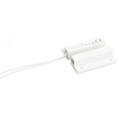   Satel K-1 2E Mágneses nyitásérzékelő, felületre szerelhető, 2 lezáró ellenállás: 1.1 kOhm, 24.2x7.2 mm, fehér