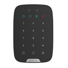   Ajax KEYPAD-PLUS-BLACK Keypad Plus kezelő kártyaolvasóval, fekete