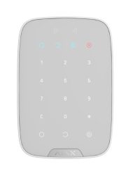 Ajax KEYPAD-PLUS-WHITE Keypad Plus kezelő kártyaolvasóval, fehér