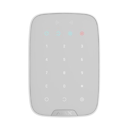 Ajax KEYPAD-PLUS-WHITE Keypad Plus kezelő kártyaolvasóval, fehér