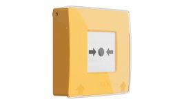 Ajax MANUAL-CALL-POINT-YELLOW Manual Call Point vezeték nélküli kézi jelzésadó Ajax rendszerekhez, sárga