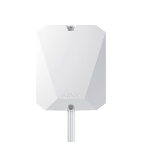 Ajax MULTITRANSMITTER-FIBRA-WHITE MultiTransmitter Fibra integrációs modul vezetékes eszközökhöz, fehér