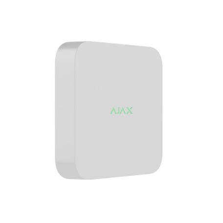 Ajax NVR-DC-16-WHITE 16 csatornás NVR, ONVIF támogatás, H.264/H.265 tömörítés, alacsony feszültségű tápellátással, fehér