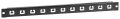   Pulsar RAOK-1T 19 kábel rendező panel, 1U, vízszintes, sík, fém