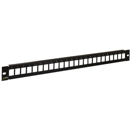 Pulsar RAP-RJ45 19 keystone patch panel, 24 port, árnyékolatlan