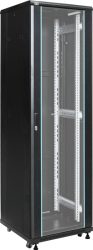 Pulsar RS4266 19 42U 600x600 álló rack szekrény, lapra szerelt, fekete