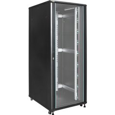   Pulsar RS4281 19 42U 800x1000 álló rack szekrény, lapraszerelt, fekete