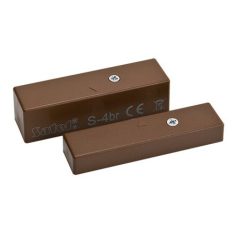   Satel S-4 BR Mágneses nyitásérzékelő, felületre szerelhető, szabotázs áramkörrel