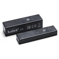   Satel S-4 DG Mágneses nyitásérzékelő, felületre szerelhető, szabotázs áramkörrel, sötétszürke