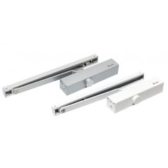   Silin SA-8033-SV Csúszósínes ajtóbehúzó 60-85 kg ajtóra, termostabil olajjal, ezüst