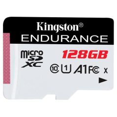   Kingston SDCE/128GB 128GB microSD kártya, microSDXC, UHS-I Speed Class, U1, V10, adapter nélkül