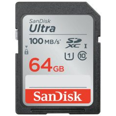   SanDisk SDSDUNB-064G-GN6IN SanDisk Ultra 64GB micro SD kártya, microSDXC, Class 10 UHS-I, adapterrel