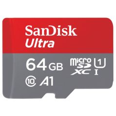   SanDisk SDSQUAB-064G-GN6IA SanDisk Ultra 64GB microSD kártya, microSDXC, Class 10 UHS-I,