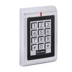   Secukey SK1 Kártyaolvasó és kódzár, kétzónás, önálló működésű, vandálbiztos, kültéri, IP66