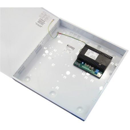 Elmdene STX2405-E Szünetmentesíthető intelligens tápegység, 230VAC/27.0-28.3VDC/5A, max.2x17Ah akkumulátor,EN54-4:1997