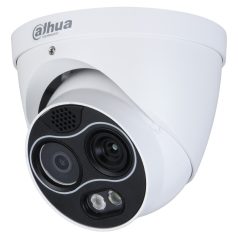   Dahua TPC-DF1241-B3F4-S2 IP hő- (256x192) 50,6°x37,8° és láthatófény (4 MP) dómkamera