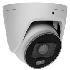   Ajax TURRETCAM-HLVF-5MP-WHITE TurretCam 5 MP dómkamera, hibrid világítás, varifokális, fehér