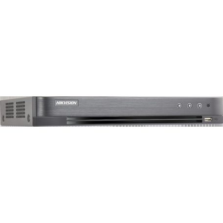 Hikvision iDS-7204HQHI-M1/S/A (C) 4 csatornás AcuSense THD DVR, 4MP lite@15fps, 1080p@15fps + 1x6 MP IP, koax audio, riasztás I/O