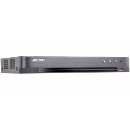 Hikvision iDS-7204HUHI-M1/S/A (C) 4 csatornás AcuSense THD DVR, 5MP@12fps, 4MP@15fps, 1080p@25fps, + 2x8 MP IP